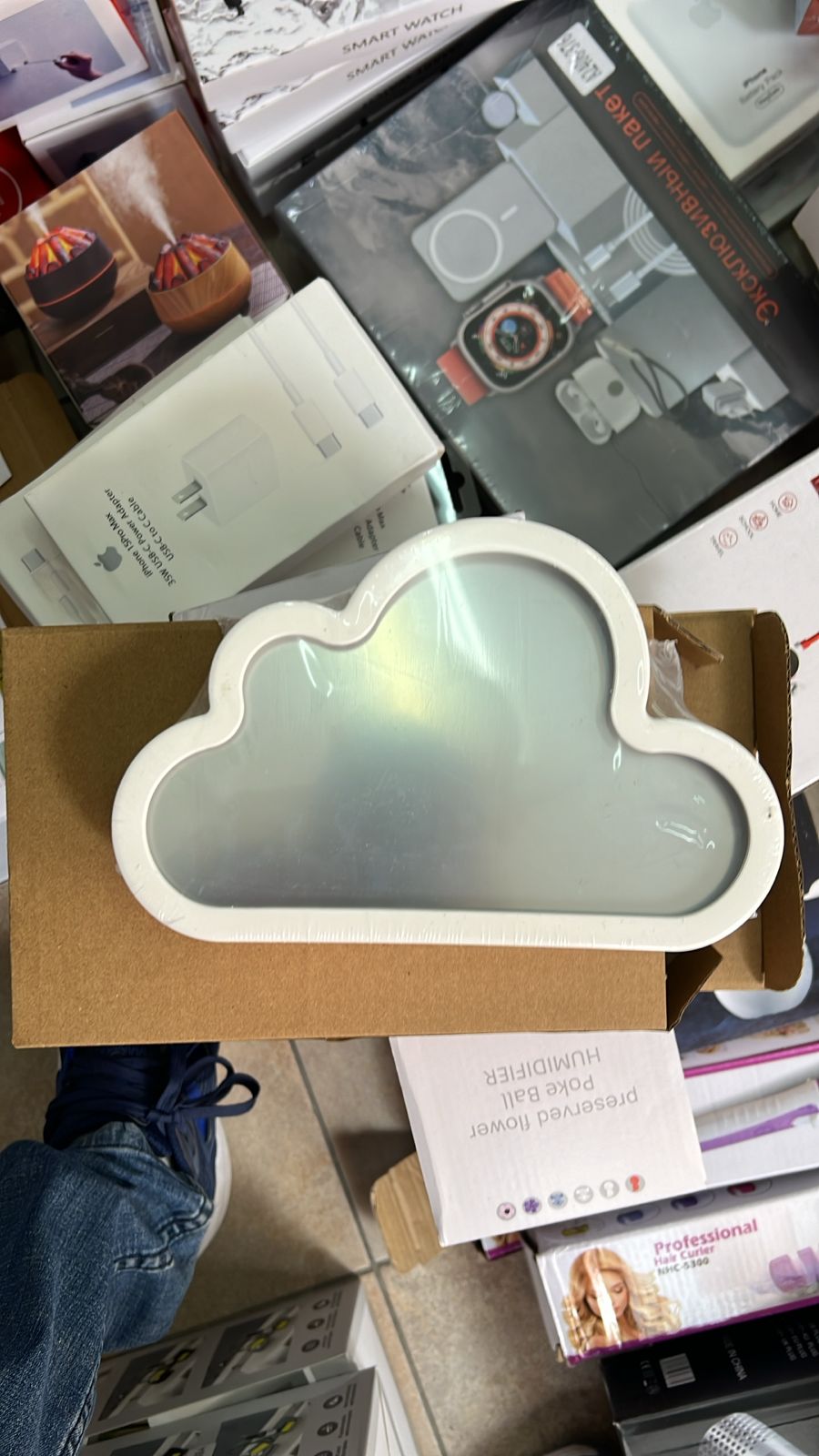 LAMPARA NUBE DE TULIPANES